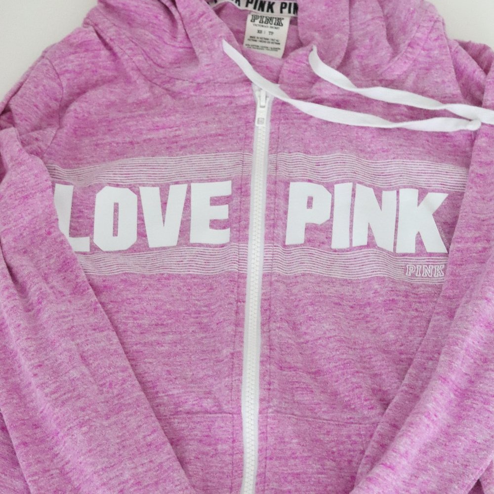 PINK Zip-Up Hoodie